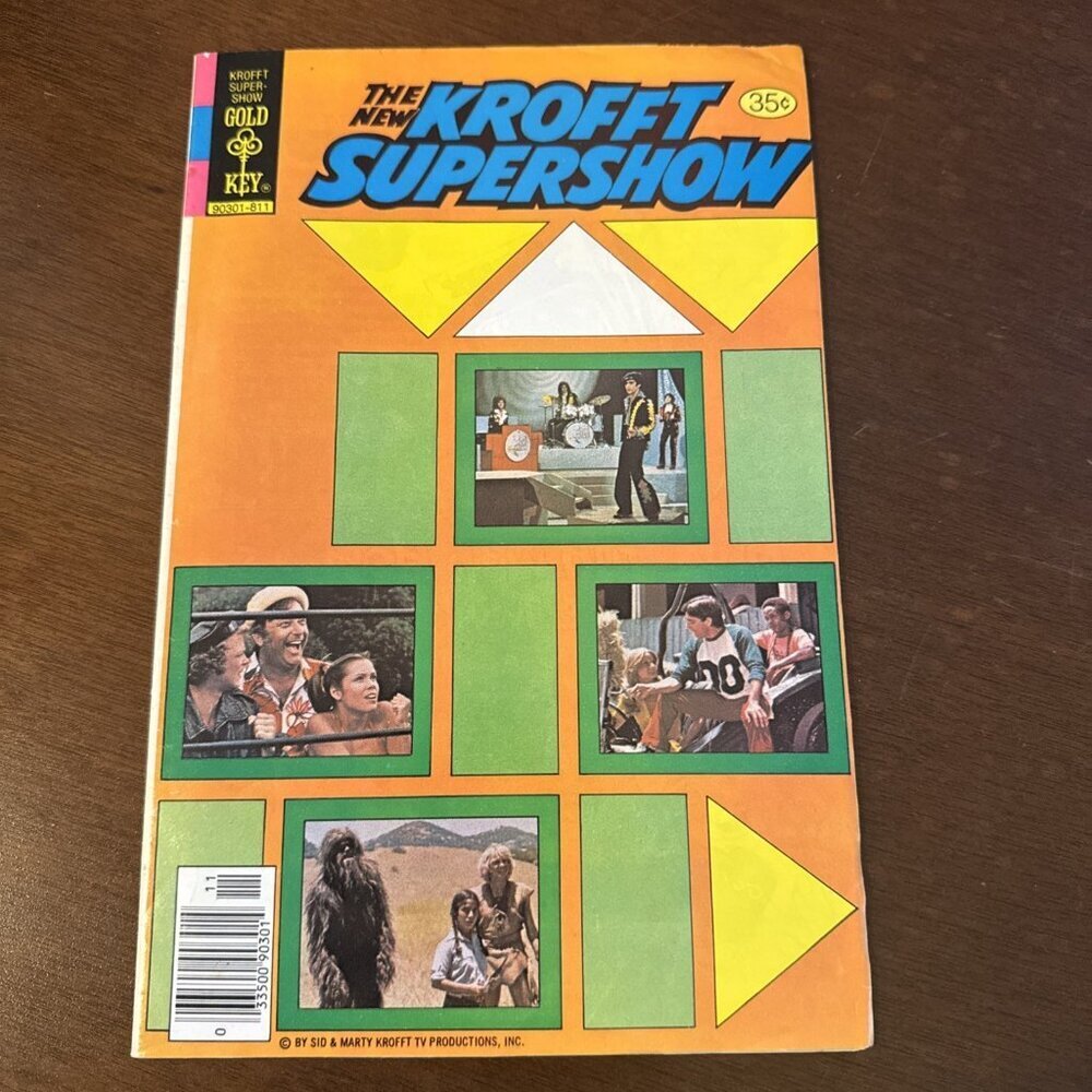 Krofft Supershow #5 1978 Kaptain Kool and the Kongs, Whitman Comic .
